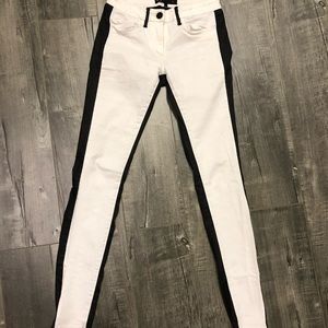 Black and white pants